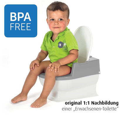 reer Topfchen Sitzfritz - Die Mini-Toilette grau