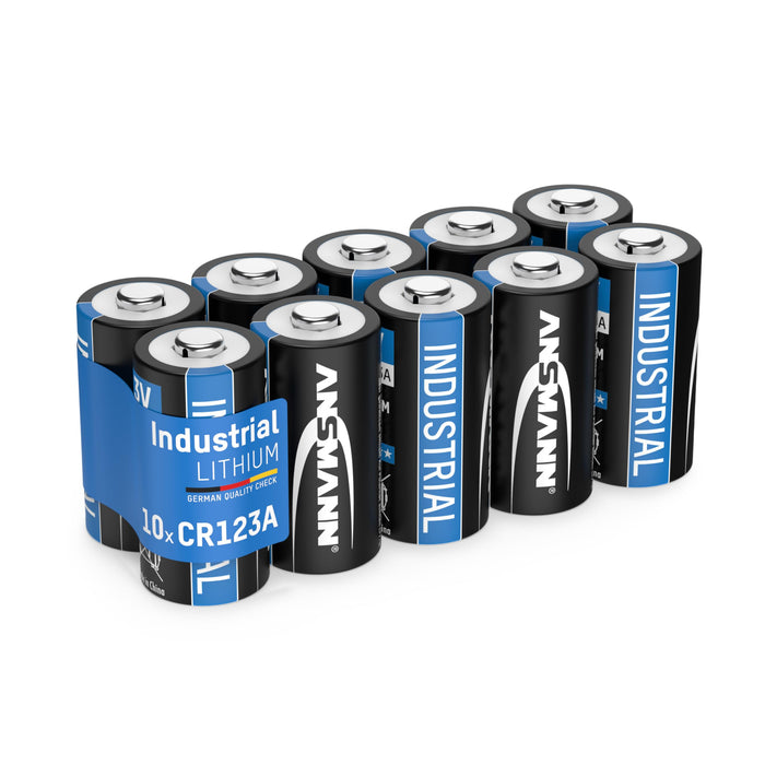 10 ANSMANN Batterien INDUSTRIAL Fotobatterie 3,0 V