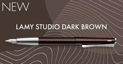 LAMY studio 069 dark brown Patronenfuller dunkelbr