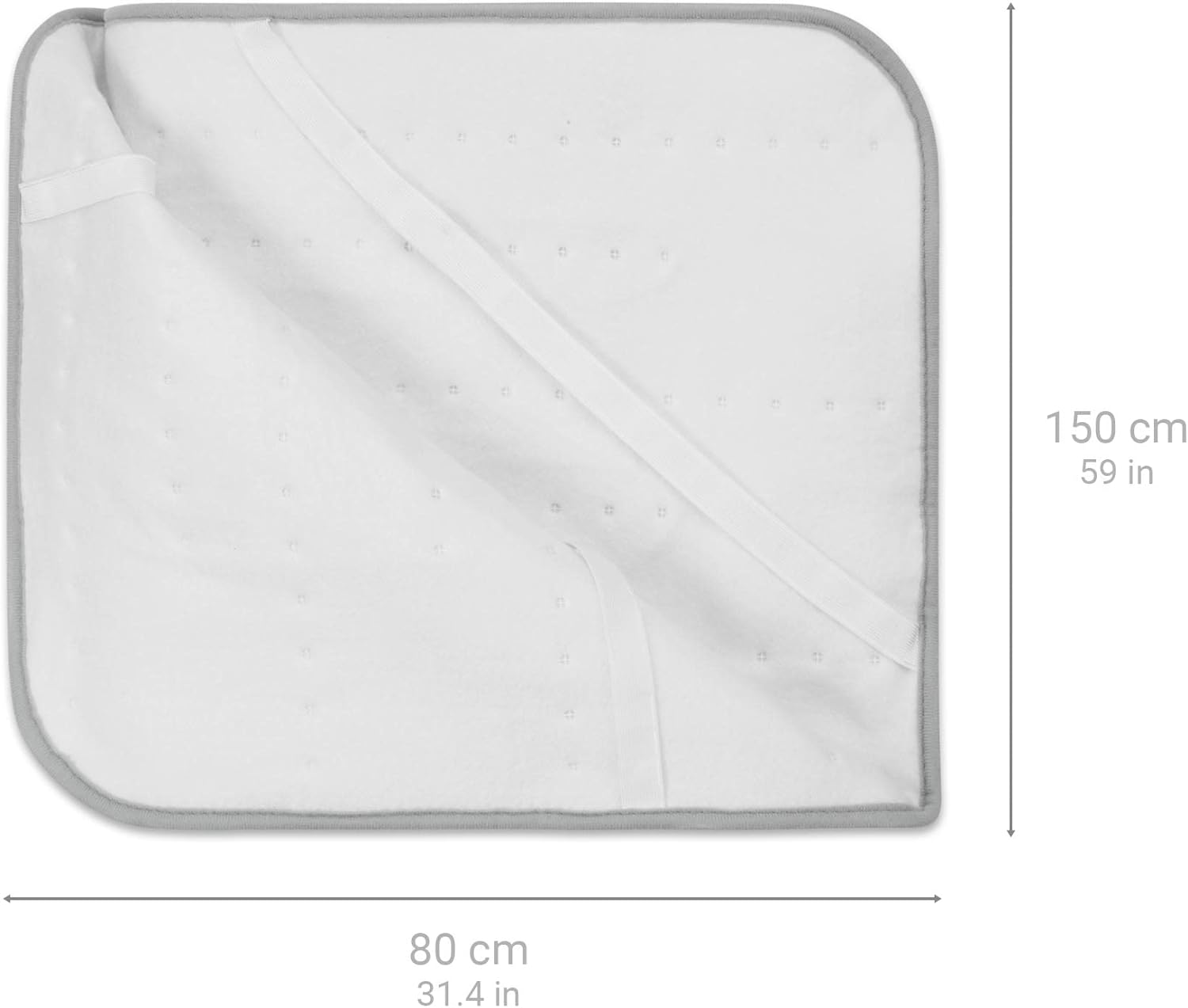 medisana HU666 Warmeunterbett weiB 60 W