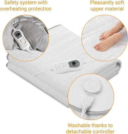 medisana HU666 Warmeunterbett weiB 60 W