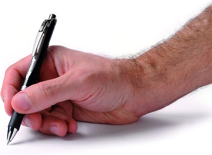 PenTools by Pentel BLP77-PRO2AEU EnerGel Document Gel-Tintenroller, zum Unterzeichnen von Dokumenten, 2 Stück, schwarz, 1 Blister
