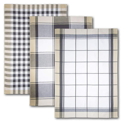 Dyckhoff GmbH Tea Towel, Cotton, Gray, 50 x 70 cm