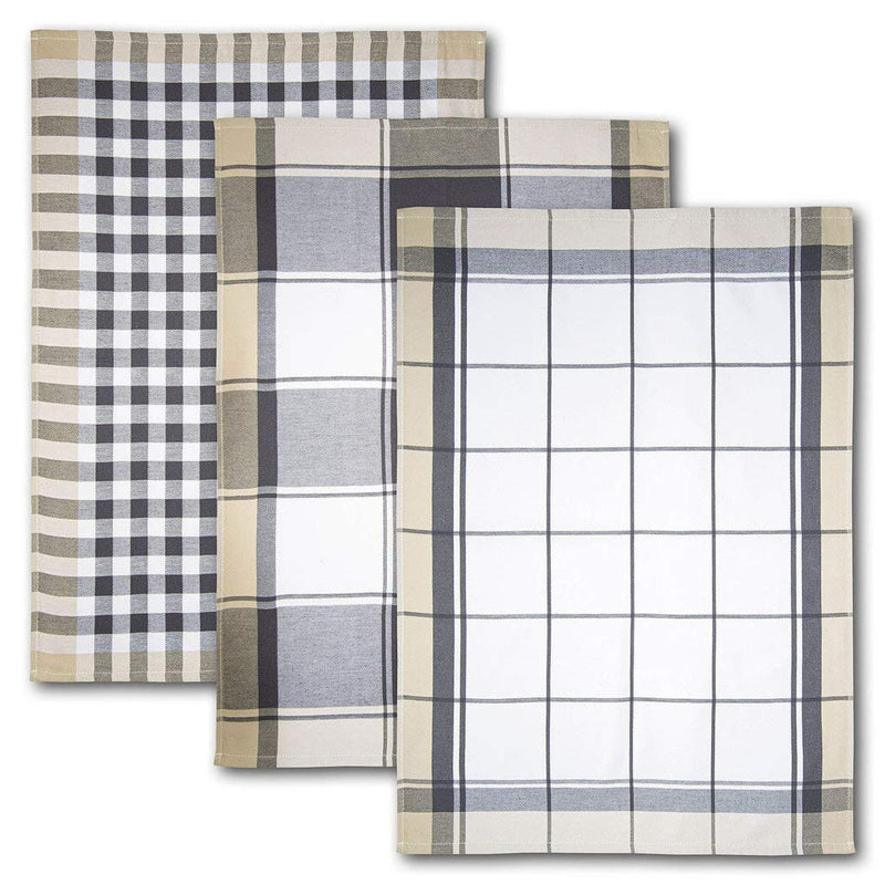 Dyckhoff GmbH Tea Towel, Cotton, Gray, 50 x 70 cm