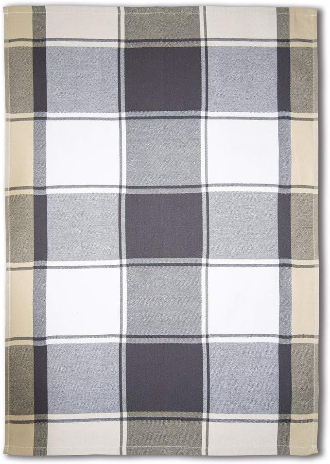 Dyckhoff GmbH Tea Towel, Cotton, Gray, 50 x 70 cm