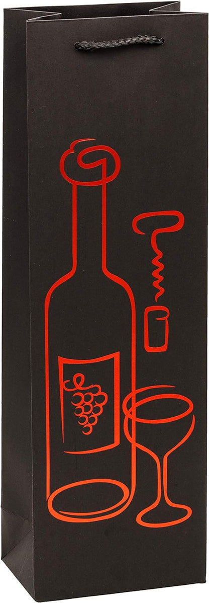 TSI 88281 Gift Bag Premium Pack of 12 Bottle 36 x 12 x 8 cm
