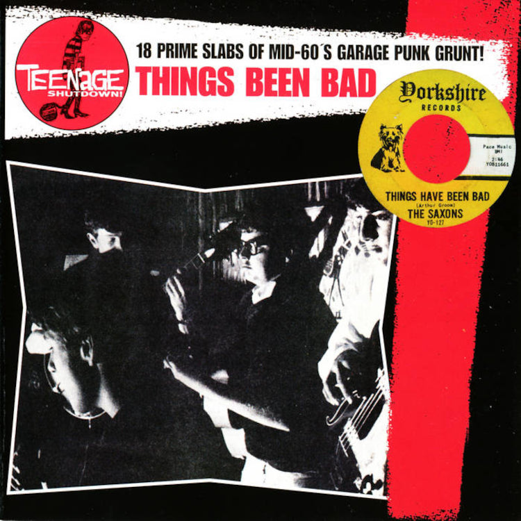 Teenage Shutdown! -Things Been Bad: 18 Prime Slabs of Mid-60's Garage Punk Grunt!