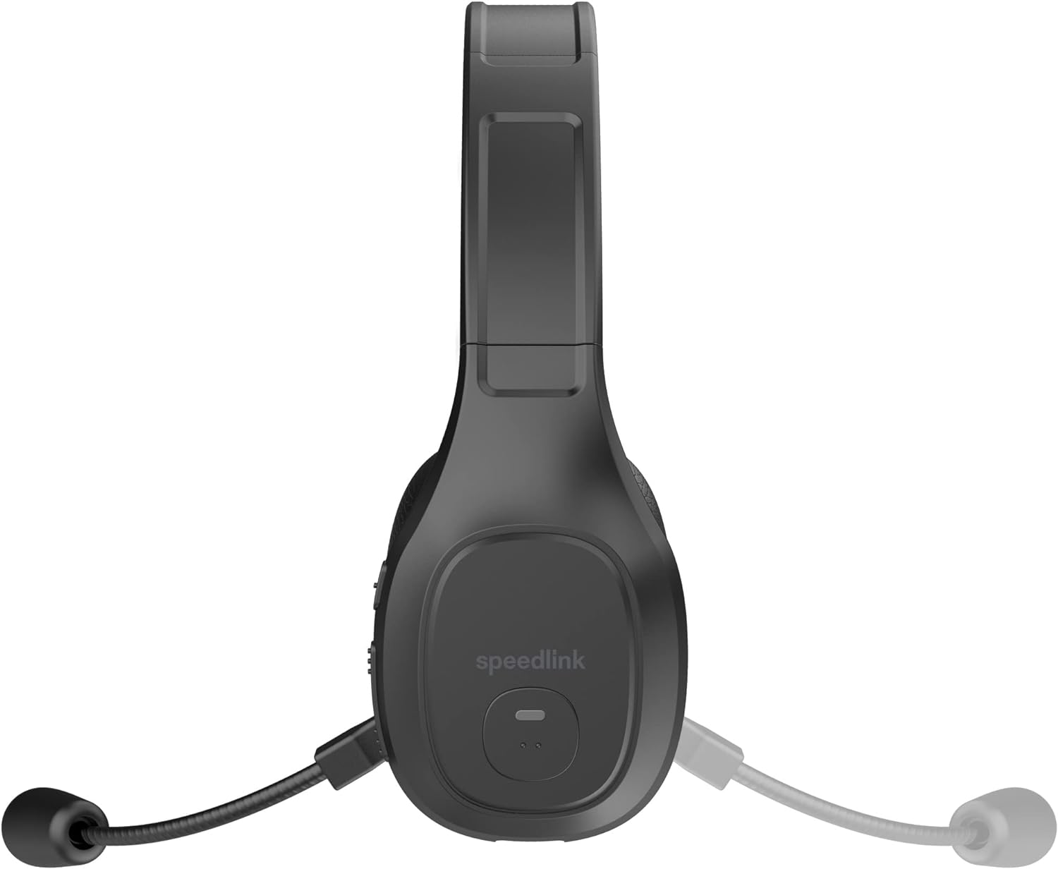 Speedlink Auriculares Bluetooth Sona – Auriculares Mono con micrófono y cancelación de Ruido, conexión inalámbrica por Bluetooth o con Cable USB, Negro
