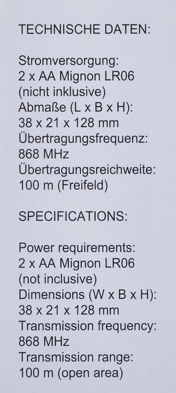TechnoLine® TX 35-IT Temperatur-/Luftfeuchtigkeits