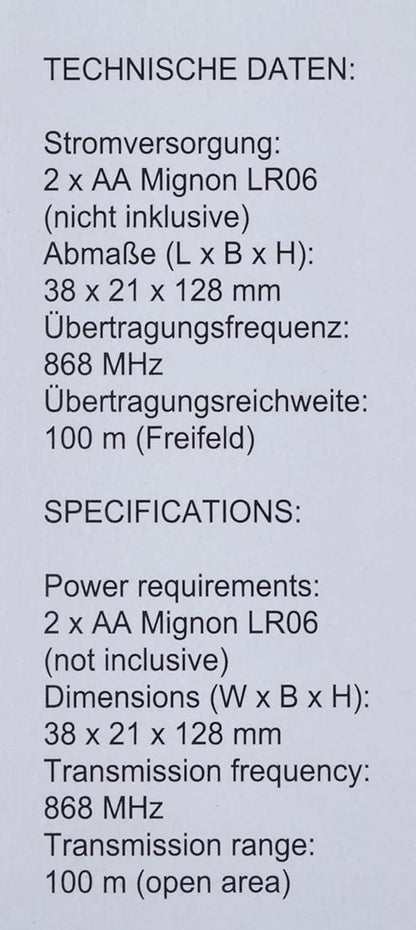 TechnoLine® TX 35-IT Temperatur-/Luftfeuchtigkeits