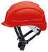 Uvex Pheos S-KR Safety Helmet - Construction Helmet with 4-Point Chin Strap and Ventilation Holes