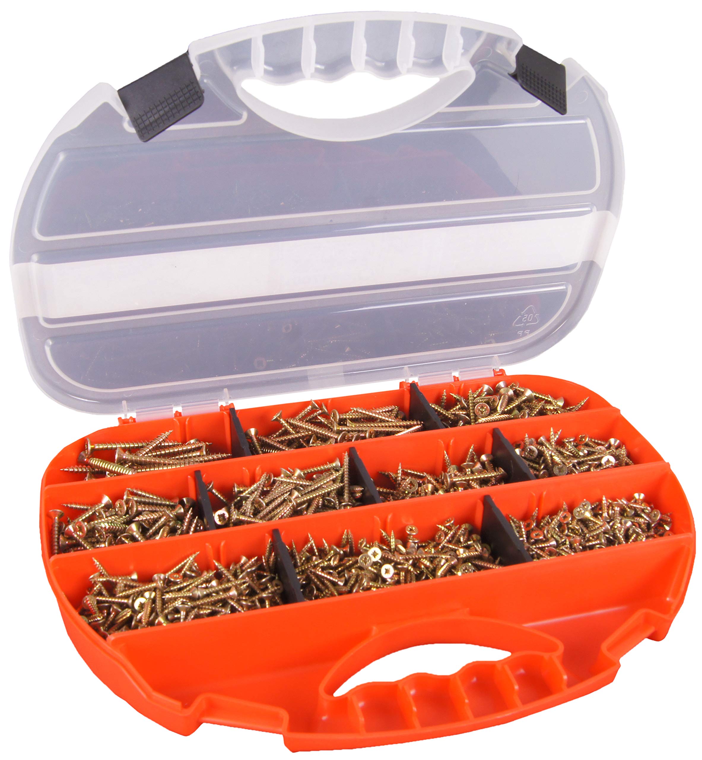 Universal Screw Assortment Box TX 1700 Pieces Star