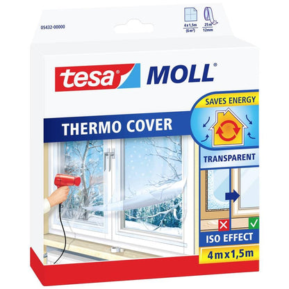 tesa tesamoll Fensterisolierfolie transparent
