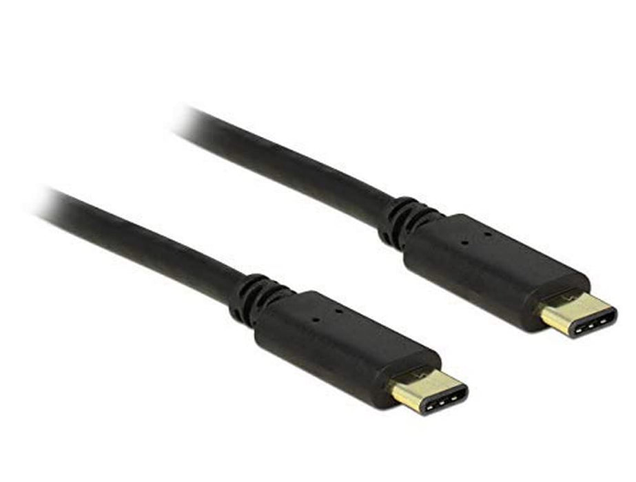 DeLOCK Cable USB Type-C 2.0 Male to USB Type-C 2.0 Male 2.0 m Black