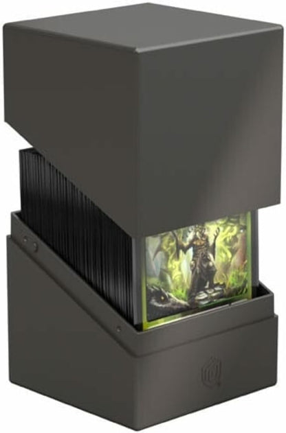Ultimate Guard Boulder(TM) Deck Case 100+ Solid, Colour: Grey