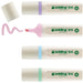 Edding 24 EcoLine highlighter - 4 highlighters in pastel colours - chisel nip 2-5 mm - for quick and easy marking and highlighting of texts and notes - refillable, made of recyclable material