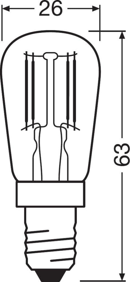 OSRAM LED lamps, special, 2.8 W, Single-Pack