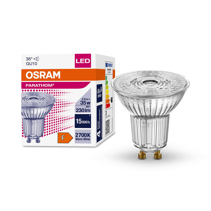 OSRAM LED-Lampe PARATHOM PAR16 35 GU10 2,6 W klar