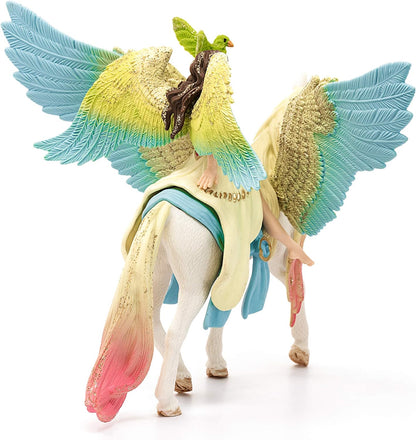 schleich 70566 Surah mit Glitzer-Pegasus, ab 5 Jahren, BAYALA - Spielset, 3 Teile