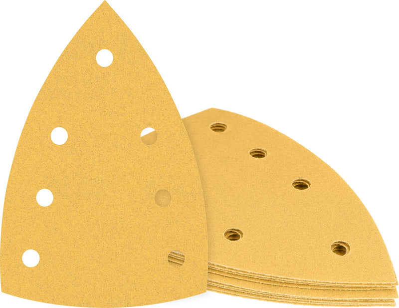 Bosch Professional 10x Expert C470 Sandpaper (for Hardwood, Paint on wood, 100x150 mm, Grit 40, Accessories Multi Sander)