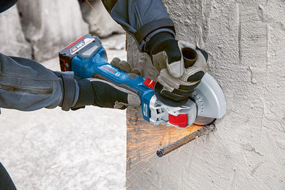 Bosch Professional 18V System Akku Winkelschleifer GWX 18V-7 (mit X-LOCK-Aufnahme, Scheiben- Ø125mm, ohne Akkus und Ladegerät, L-BOXX-Einlage, in L-BOXX 136) 125 mm in L-BOXX