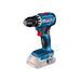 Bosch Professional 18V System Akku-Bohrschrauber GSR 18V-45 (Drehzahl 1.900 min⁻¹, Akkus und Ladegerät nicht enthalten, im Karton), Blue, 06019K3200 ohne Akkus/Ladegerät im Karton