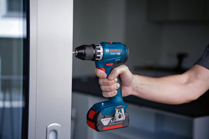 Bosch Professional 18V System Akku-Bohrschrauber GSR 18V-45 (Drehzahl 1.900 min⁻¹, Akkus und Ladegerät nicht enthalten, im Karton), Blue, 06019K3200 ohne Akkus/Ladegerät im Karton