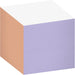 König & Ebhardt Note Cube White, Purple, Coral