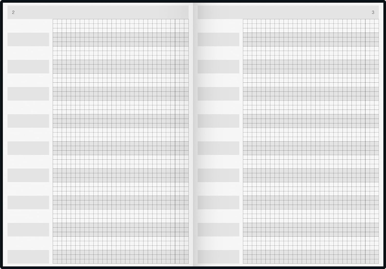 BRUNNEN 1072440904 Wochenkalender Buchkalender TimeCenter 2024 TimeCenter Modell 724 2 Seiten = 1 Woche Blattgröße 21 x 29,7 cm A4 Baladek-Einband schwarz