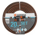 Gardena 18034-20 Schlauch, Schwarz, 20 m mit Systemteile 20m mit Systemteile Single