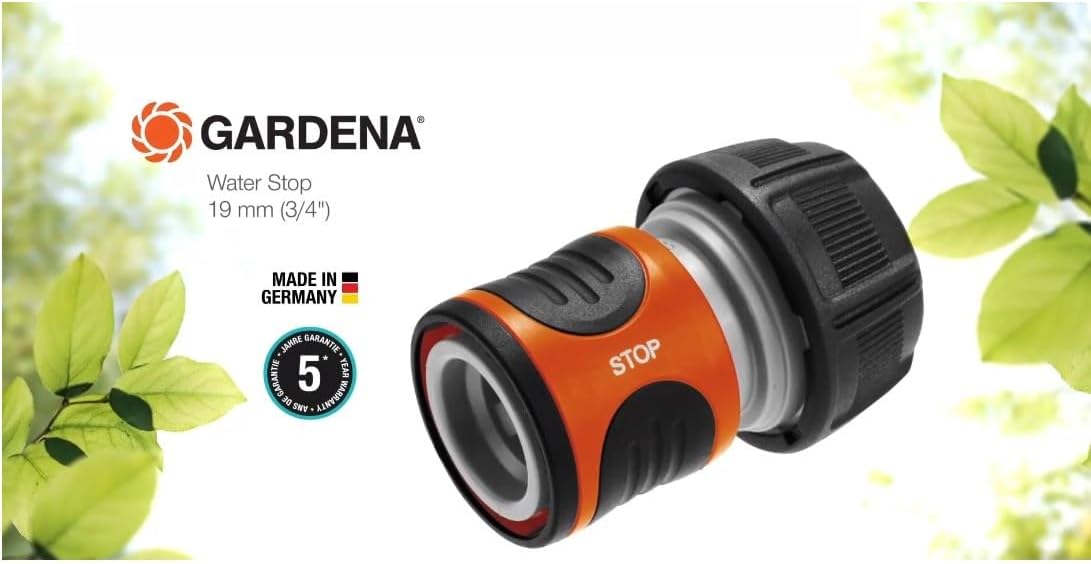 Hose Gardena Stop Agua 18214-20 3/4`` Adaptor (19 Mm)