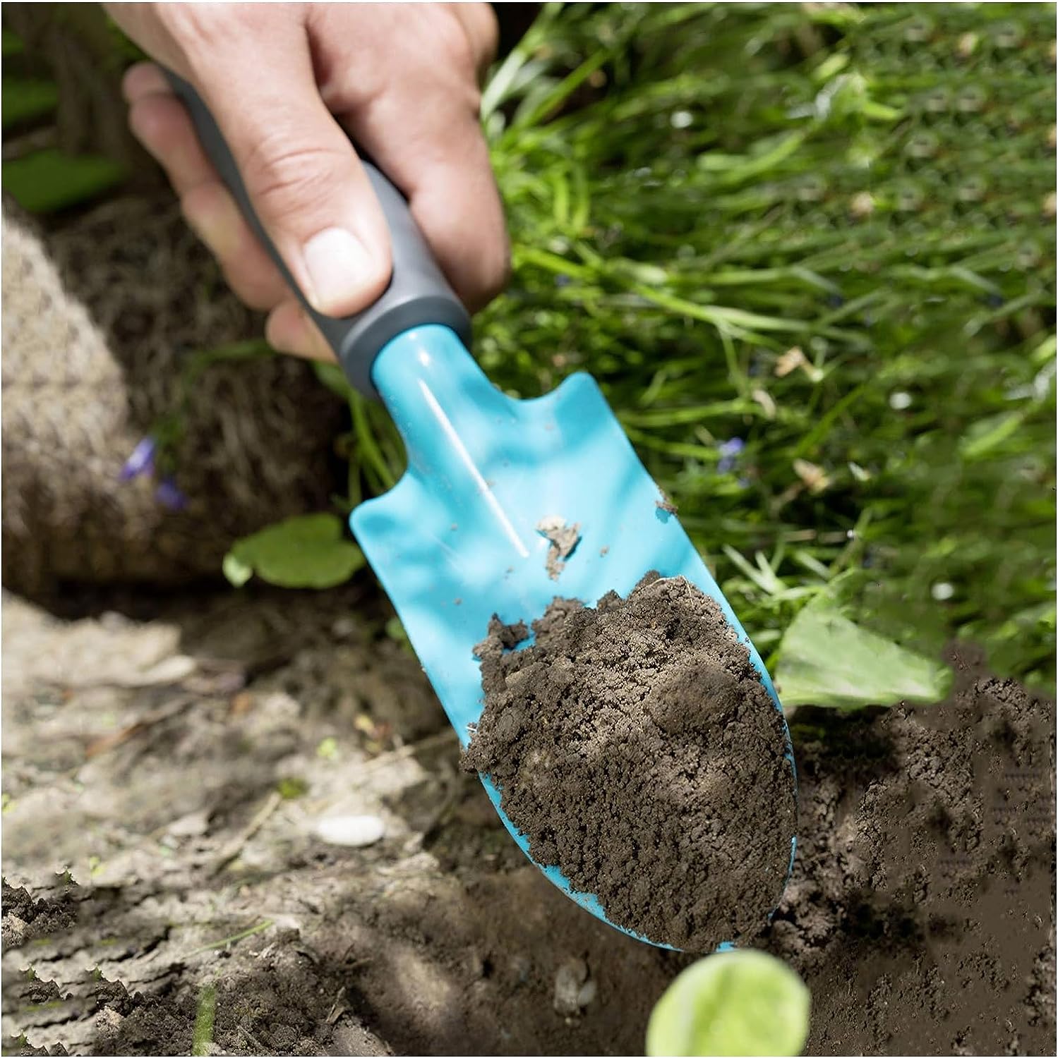GARDENA Blumenkelle Qualitatsstahl mit Duroplastbe