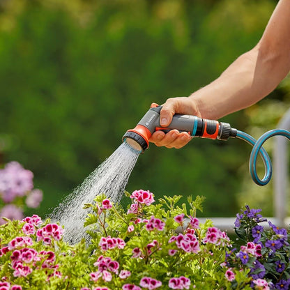 Gardena Premium Multi Sprayer: Garden sprayer for watering and cleaning, five spray patterns, filter, lock, robust, frost protection (18317-20