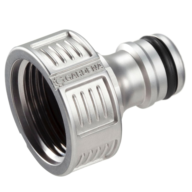 Gardena Premium Tap Connector, 26.5 mm (G 3/4 inch): Adapter for taps, frost-resistant, packaged (18241-20