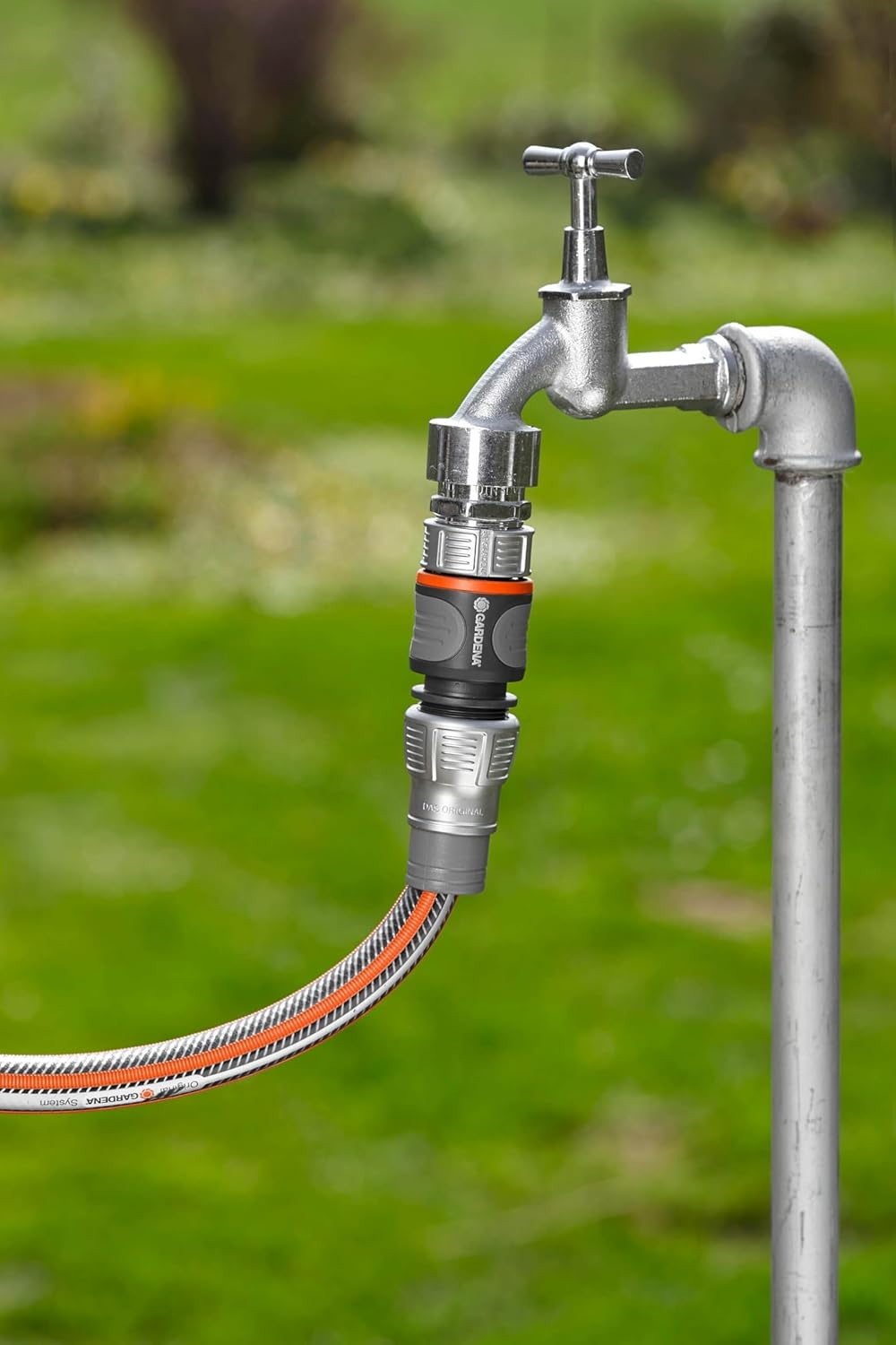 Gardena Premium Hose Connector, 13 mm (1/2 inch) - 15 mm (5/8 inch): Adapter for taps, frost-resistant, (18255-20