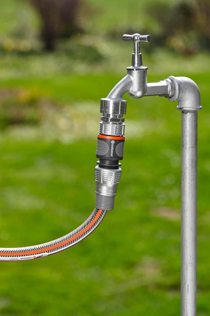 Gardena Premium Hose Connector, 13 mm (1/2 inch) - 15 mm (5/8 inch): Adapter for taps, frost-resistant, (18255-20