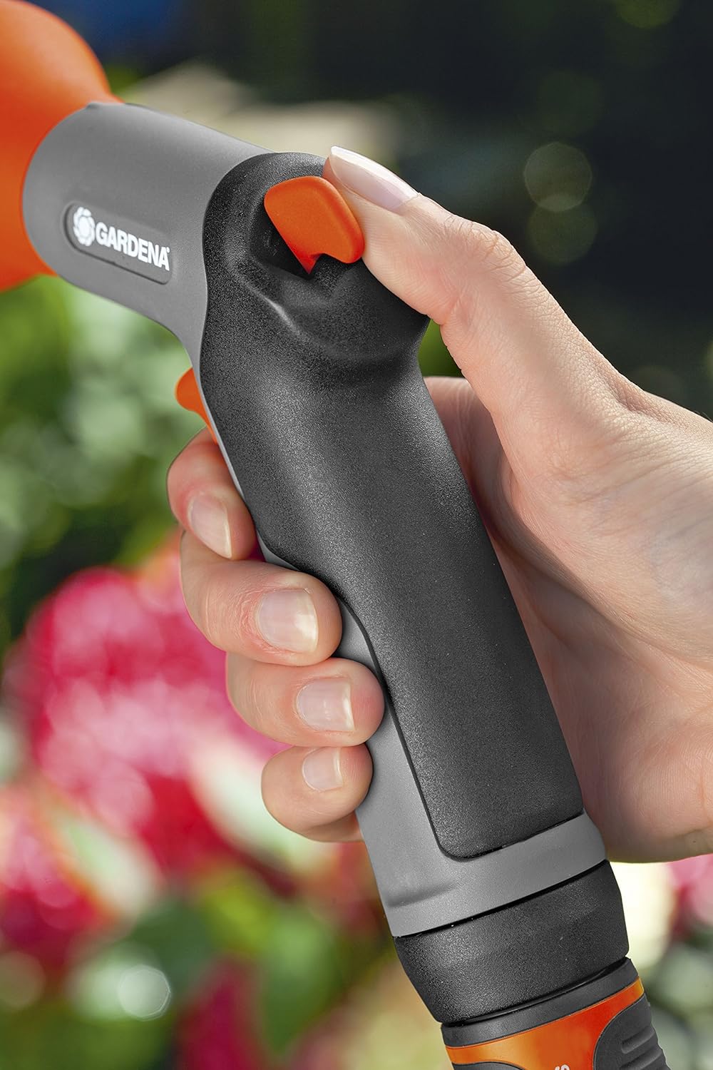 Gardena 18295-32 Water Sprayer 24.3 x 18 x 4.1 cm Black / Grey / Orange Irrigation spray
