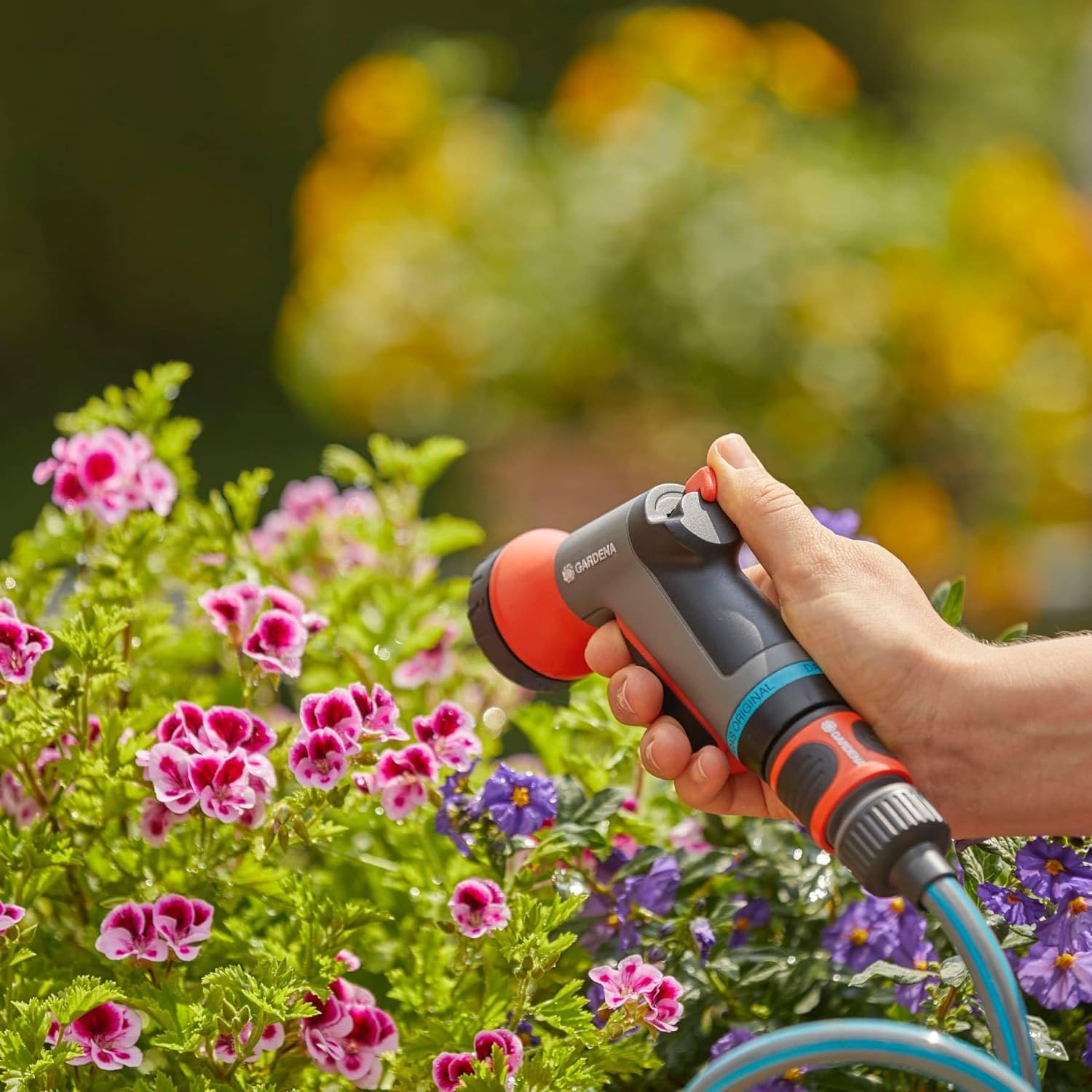 Gardena City Gardening Balkonbrause Watering Sprayer, Schwarz, Orange, turkis city gardening Nozzle