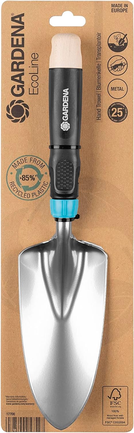 GARDENA EcoLine Blumenkelle Qualitatsstahl aus 25%