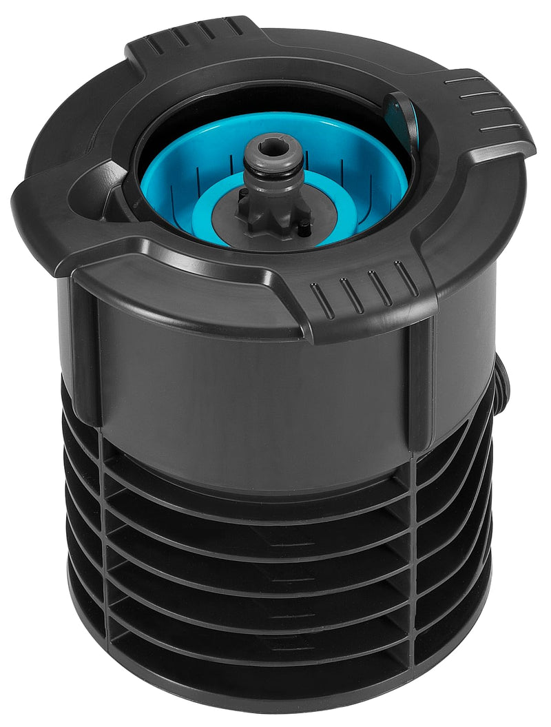 GARDENA Sprinkler System Water Plug with 3/4 inch external thread: Water intake of the pipeline system, integrated stop valve, removable dirt filter, underground installation (08266-20