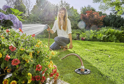 GARDENA Sprinkler System Water Plug with 3/4 inch external thread: Water intake of the pipeline system, integrated stop valve, removable dirt filter, underground installation (08266-20