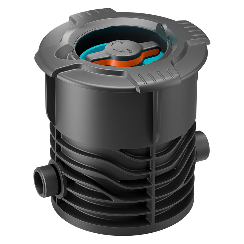 Gardena Sprinklersystem Regulier- und Absperrdose mit 3/4 Zoll-Außengewinde: Zur stufenlosen Regulierung oder Absperrung des Wasserdurchflusses, für einzelne Regner oder Gruppen (08264-20)