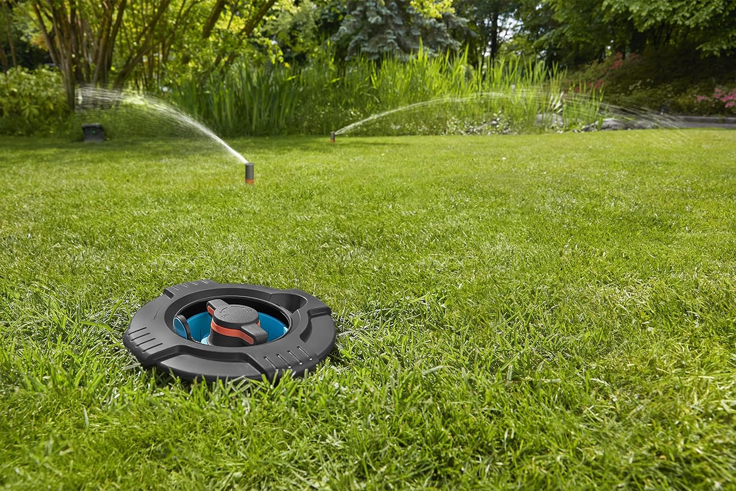 Gardena Sprinklersystem Regulier- und Absperrdose mit 3/4 Zoll-Außengewinde: Zur stufenlosen Regulierung oder Absperrung des Wasserdurchflusses, für einzelne Regner oder Gruppen (08264-20)