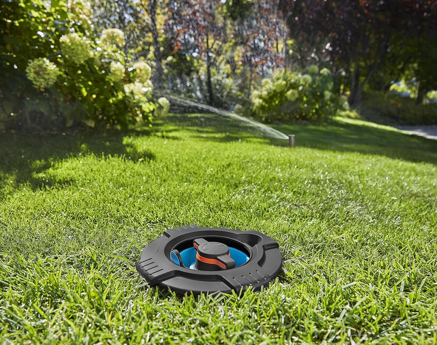 Gardena Sprinklersystem Regulier- und Absperrdose mit 3/4 Zoll-Außengewinde: Zur stufenlosen Regulierung oder Absperrung des Wasserdurchflusses, für einzelne Regner oder Gruppen (08264-20)