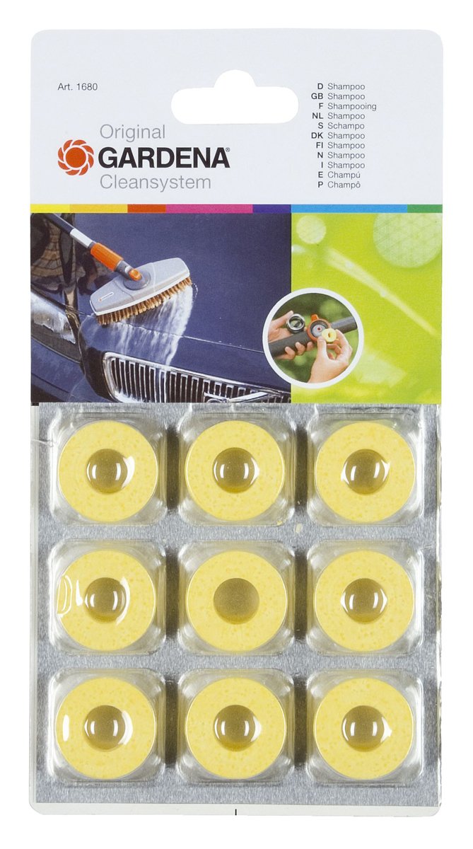 GARDENA Shampoo Cleansystem-Reiniger 9 Pads
