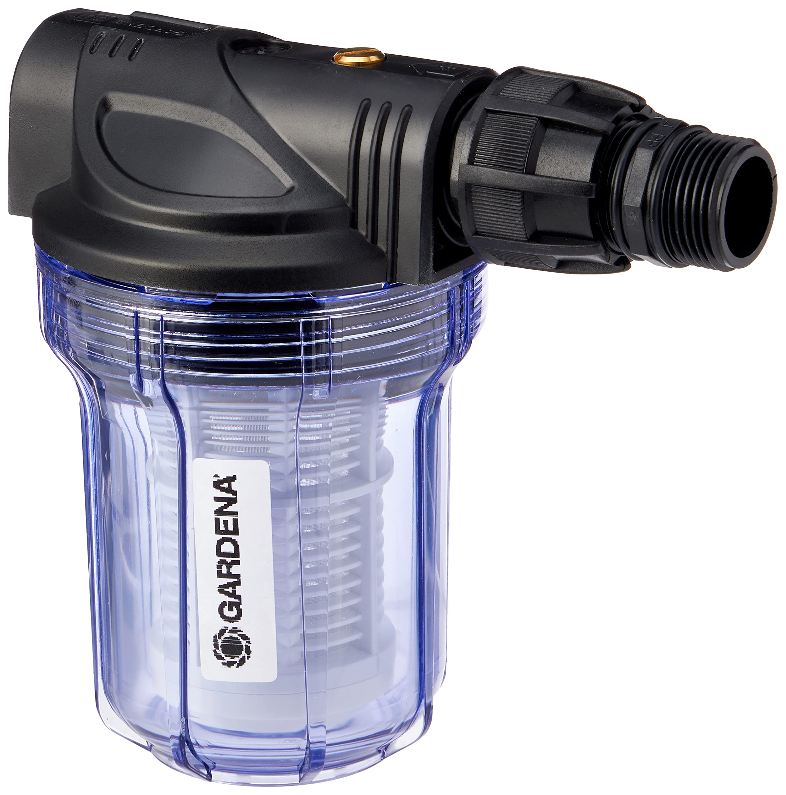 Gardena Pump pre-filter for water flow up to 3000 l/h: Effective filter for garden pumps and domestic water dispensers, with filter insert (1731-20) 30x20x20 cm Single