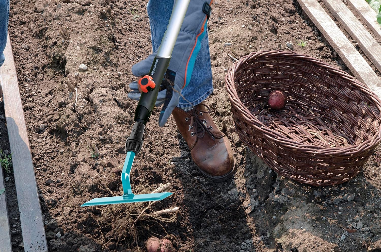 GARDENA combisystem Schuffel-Aufsatz Qualitatsstah