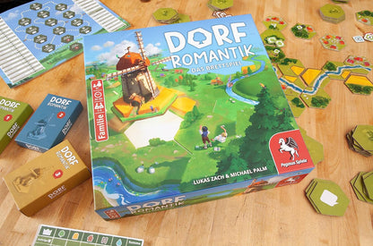 Pegasus Spiele Dorfromantik - Das Brettspiel Jeu de société Stratégie