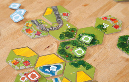 Pegasus Spiele Dorfromantik - Das Brettspiel Jeu de société Stratégie