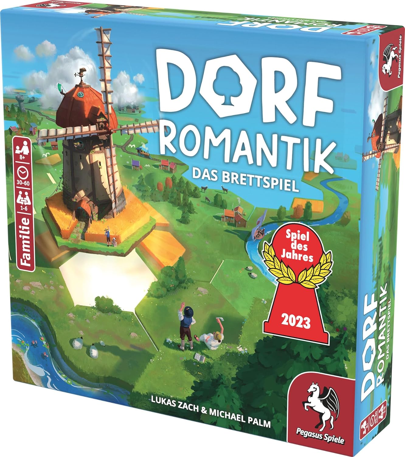 Pegasus Spiele Dorfromantik - Das Brettspiel Jeu de société Stratégie